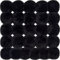 BQTQ 26 Stück Bommel für Mütze Kunstfell Bommel Fellbommel Pompon Bommel Kaninchenfell Fellpompon für Mützen Tasche Anhängern Basteln, Schwarz