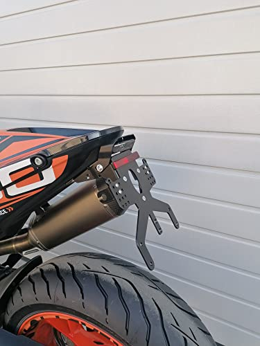 Kennzeichenhalter GroFaTec REVO Short für KTM 790 Duke 890 Duke R Kennzeichenträger Nummernschild Träger Halter kurzes Heck Heckumbau 790duke890
