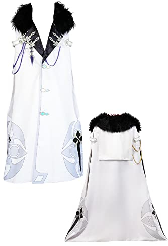 YXZCOS Mantel Luxuriös 【Eleven Fatui Harbingers: Marionette/Sandrone】 Genshin Impact Kleidung Cosplay Umhang Halloween Kostüm