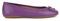 Geox D Palmaria B, Balletto Piatto Donna, Viola, 39 EU