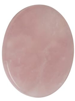 Mikinona Jade Stone Eyelash Extension Pallet Round Lash Glue Holder for Fresh Adhesive Application Essential Tool for False Eyelash Grafting 2X2X0.12 Inches