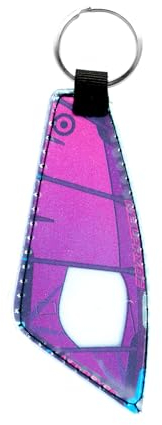 Neilpryde Wizard 2024 Porte-clés Real Windsurf Sail - Porte-clés planche à voile, Neilpryde Wizard 2024, Keychain