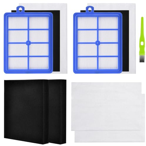 3 in 1 USK4 HEPA Filter Ersatzteile Ersatzfilter für AEG Ausk11 Lx7 Lx8 Allergy Plus Filter, EF129 Ersatzfilter für AEG Electrolux Tornado Volta Staubsauger Lx7-2-ökox Lx7-2-CR-A Lx7-2-FFP Lx8-2-öko