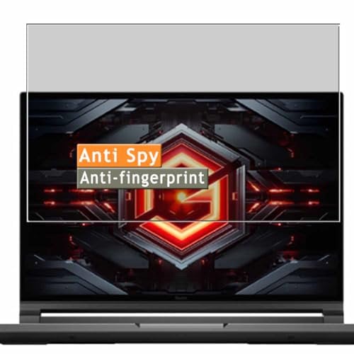 Vaxson Anti Spy Schutzfolie, kompatibel mit Xiaomi Redmi G Pro 2024 16 Laptop, Display folie folien Displayschutzfolie ( nicht Panzer Schutz Glas folie SchutzGlas nicht PanzerGlas )