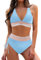 WILLBEST Sport Oberteile Damen Beachvolleyball unterwäschedamen Triangel Bikini+Damen Sport Set Damen Badeanzug Badehose Periode Bikini 80d Badeshorts Damen große größen Badeanzug Damen Designer
