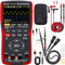 3-in-1 Handheld Oscilloscope Multimeter DDS Generator,3.5 IPS Color LCD Mini Oscilloscope，25000 Count Digital Multimeter，Dual Channel 50MHZ Bandwidth,Auto-Calibration Function, Memory Function