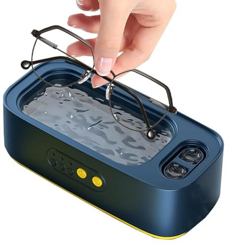 mivceklw Ultrasonic Jewelry Cleaner, Professional Ultrasonic Cleaner, Watch Cleaner Machine, Glasses Cleaners Machine with 3 Adjustable Modes for Efficient and Safe Cleaning of Delicate Items