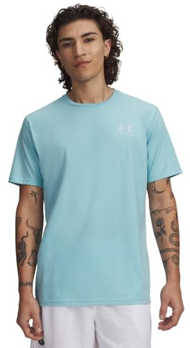 Under Armour Herren Logo-T-Shirt Für Die Linke Brust, Green