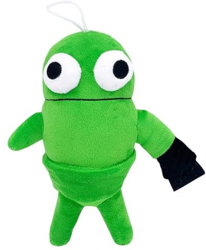 RFJYGWQM Plush Mailbox Man Dolll Interesting Games Plush Toy Plush Colorful Monsters Plushies Children's Plush Toys Recycling Action Doll Plushs Toy for Fans and Kids Boys Girls Green 25cm
