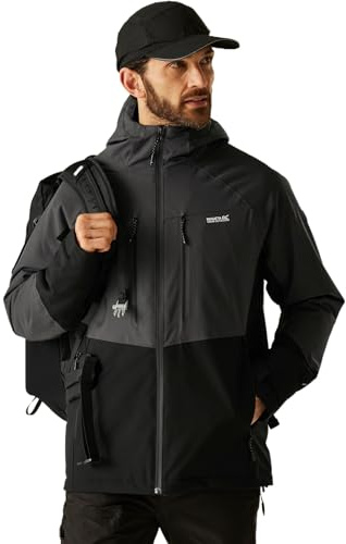 Regatta Mens Highton Puffer Jacket Waterproof Stretch Insulated Padded Winter Coat