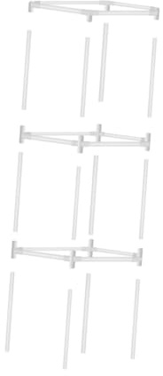 AKOOSY Pflanzenstütze Trellis für Kletterpflanzen Wetterfester Kunststoff Rankhilfe für Garten Stabiles Rostfreies Gerüst für Tomaten Gurken Weinreben Langlebig und Wiederverwendbar