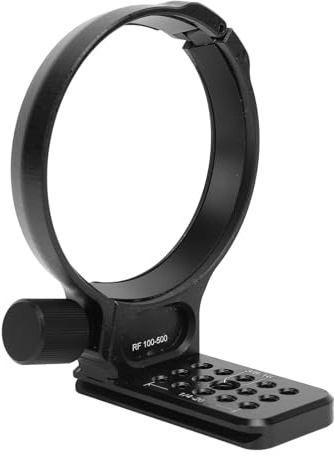 Sxhlseller Robuster Objektivkragen aus Metall, Stativbefestigungsring für RF 100–500 Mm F4,5–7,1 L is USM, Kompatibel mit Arca-Schnittstelle, für Outdoor-Fotografie-Enthusiasten