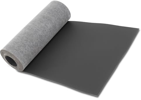 Mass Loaded Vinyl Soundproofing Barrier, 1 x 8 Feet, 1.16 lb/sqft | MLV Noise Blocking Sheet, 1/8 in Heavy Duty Sound Barrier, Flexible Anti Vibration Sound Proof Barrier for Walls, Doors, HVAC