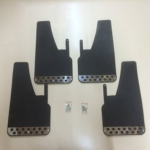 Parafanghi Rally nero x 4????etc?Paraspruzzi universale Fit