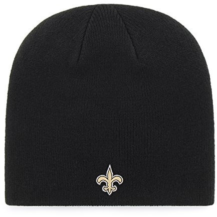 OTS NFL Beanie Knit Cap, Unisex, NFL Beanie Knit Cap, schwarz