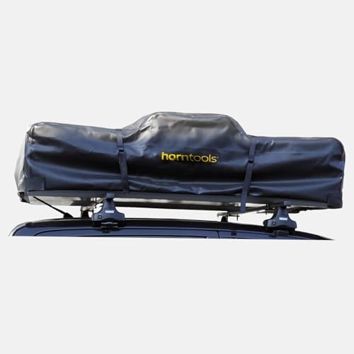horntools Dachzelt Abdeckung 165cm schwarz für Dachzelt 165cm Reissverschluss