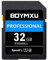 BOYMXU Tarjeta de memoria profesional UHS-I U3 1000 x Clase 10 - 32 GB, compatible con ordenadores, cámaras y videocámaras, velocidad de lectura de hasta 95 MB/s, azul/negro
