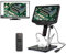 Andonstar AD409 4MP 300X Portable HDMI USB Microscopio Digital con Pantalla LCD de 10.1 pulgadas, Alta Distancia de Objeto para Soldadura y Reparación de PCB, Soporte de Conexión WiFi de PC y Software