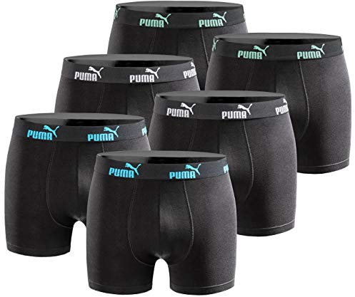 PUMA Herren Boxershort Limited Statement Edition 6er Pack - New Combo Black - Gr. L