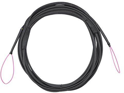 LogiLink FT1U080 - LWL Trunkkabel U-DQ(ZN) BH, (für Innen und Aussen), mit Einziehhilfe 4 Fasern Multimode OM4, LC/UPC - LC/UPC, 80 m