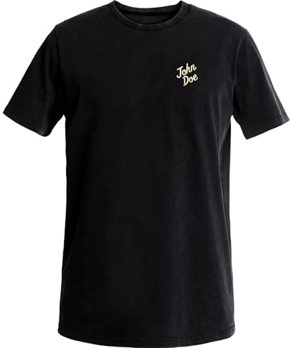 John Doe I Lifestyle T-Shirt Built to Last I schwarz I Größe L