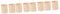 EXCEART 8 Pcs Wooden Pen Holders Makeup Organizer Box Case Pen Holder for Desk Cute Pens + Pencil General Pencil Rustic Decor Wooden Pot Solid Wood Organize Box Dispenser Makeup Brush Gift