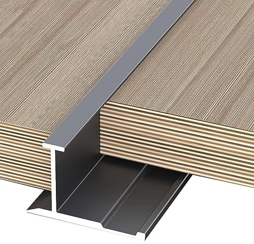 GTPBAO Übergangsprofil Abdeckleisten Extra Schmaler Flacher Bodentrennstreifen, Robuste Aluminium-Übergangsschwelle für Holz-Vinyl-Laminatböden/Verkleidungen (Size : 135cm/53.1 inch)