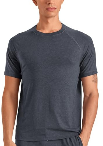 CALIDA Deepsleepwear Warming T-Shirt Herren, besonders weich auf der Haut, temperaturausgleichend und feuchtigkeitsregulierend