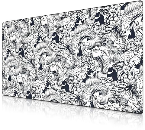 TITANWOLF Tapis de Souris Gaming XXL 1600x800mm, Mouse Pad Mat, sous-Main Bureau Gamer Extra Large en Tissu, Base antidérapante, Haute précision et Vitesse, pour Souris claviers Roccat Razer Logitech