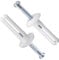 Wensilon 1/4x1Plastic Hammer Drive Nail in Anchor (100 per Box) Cement hammering Anchors