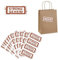 Xinfin 48pcs “Streng Geheim” Sticker Aufkleber für Party Tüten Geschenktüten Mitgebseltüten Tüten Geburtstagstüten Detektivparty Kindergeburtstag (Streng Geheim)