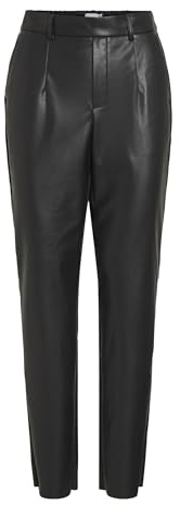 Vila Damen Vidagmar Varone Hw Coated Pant-noos Hose