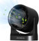 Air Circulator Fans, Table Fans With LCD Screen, Wall-mountable Personal Air Conditioner, High-Speed Cool Air Fan For Small Room AC, Remote Control, Hundreds Of Wind Speeds For Bedroom
