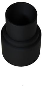 DRUCKKRAFT Adapter für Ø 50 mm Spiralschlauch - Absaugschlauch | Werkstattabsaugung | Absauganlage | Zyklonabscheider | HT Absaugrohr | Luftreiniger | Rauchabsaugung (Schlauch Linksgewinde, DN50)