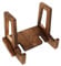 XLWLLNJ Cookbook Stand Wood Display Stand for Large Deep Bowls Platters Tablet