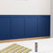 Shaker Style Wall Panelling Kit Free Adhesive, Moisture-Resistant HDF Panelling Strips DIY 3D Wall Panels for Feature Walls, Bedrooms, Living Rooms Wooden MDF Panels (Kit 3)