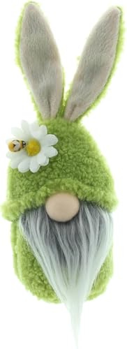 FRANK FLECHTWAREN Wichtel Hasenohren, Polyester, Kunstfell Maße: Höhe 19 cm
