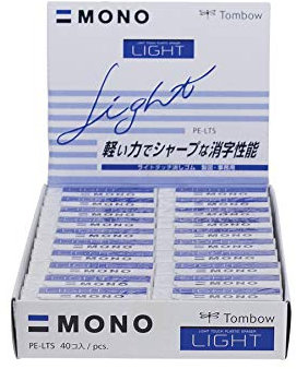American Tombow Mono Light Radiergummi, 40 Stück