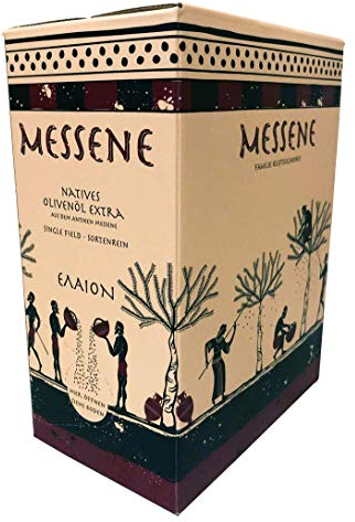 Aktuelle Ernte | 3 Liter griechisches Premium Bio Olivenöl | nur 0,2% Säure | sortenrein | traditionell handgepflückt | am selben Tag kalt extrahiert | umweltfreundliche Verpackung mit Hahn | BirdSafe