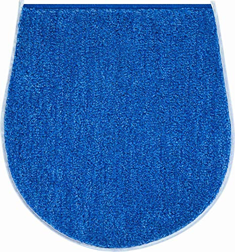 Grund Room Badteppich, 100% Polyacryl, sehr weich, Blau, 47x50 cm