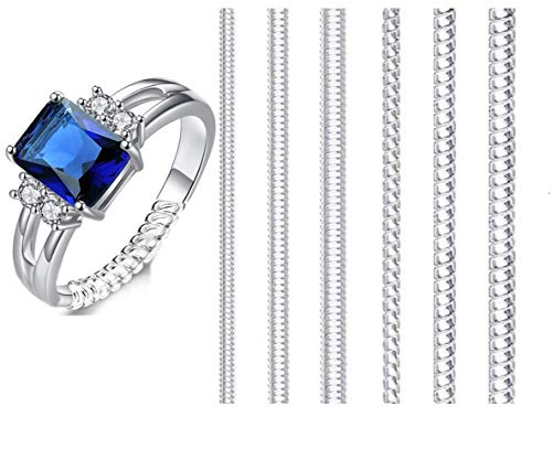 IME Ring Size Adjuster for Loose Rings Invisible Transparent Silicone Guard Clip Jewelry Tightener Resizer 6 Sizes Fit Almost Any Rings
