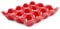 Flexzion Egg_Tray_PCL_12RED Cups, Ceramic, red