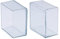 Flyshop Lot de 12 Capuchons de Pieds de Chaise en PVC Anti-Rayures, 5,0 x 5,0 cm, 50 x 50 mm, Transparent, carrés