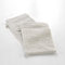 Douceur d'Intérieur, 2 Gants de Toilette (15 x 21 cm) Tendresse Lin, Eponge Unie