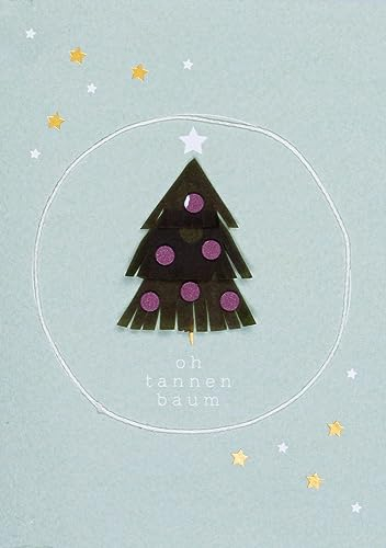 Räder Künstlerkarte Oh Tannenbaum