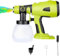Sistema di spruzzatura a batteria per Ryobi da 18 V, pistola a spruzzo elettrica portatile con 4 ugelli (1/1,8/2,5/3 mm), 3 modelli di spruzzo e contenitore da 1000 ml, pistola a spruzzo wireless per
