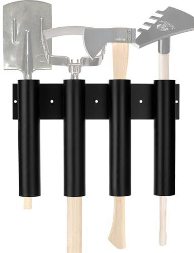 4-Loch-Schaufelhalter für LKW, Bett, Anhänger, Querformat, Handwerkzeug, Organizer für Trimmer, Rechen, UTV Zubehör