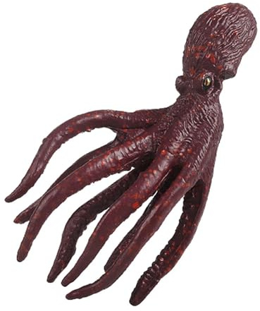 KIOALXZ Conjuntos de Juego de Figuras de Animales Marinos, Figuras de Modelos de Animales Marinos, Modelo de Juguete de Calamar, Juguetes educativos para niños, Juego