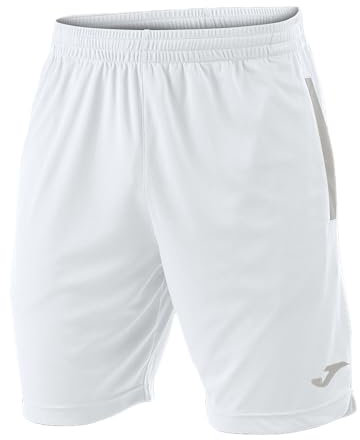 Joma Miami Bermuda Deporte de Tenis, Hombre, Blanco, XS