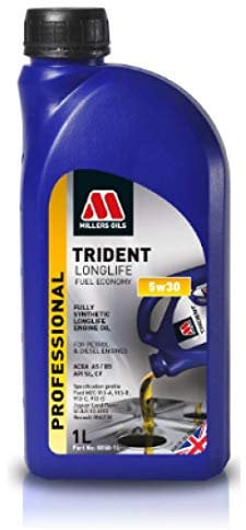 Millers Oils Trident Longlife Fuel Economy 5W30 Engine Oil 1 Litre
